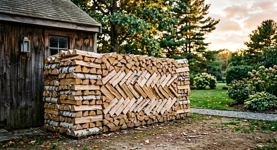Укладка дров в Бийске, улица Дровяная, 47